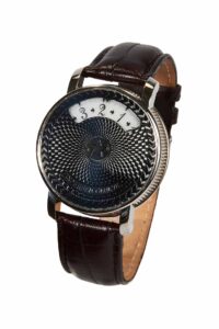 black watch with a pattern
